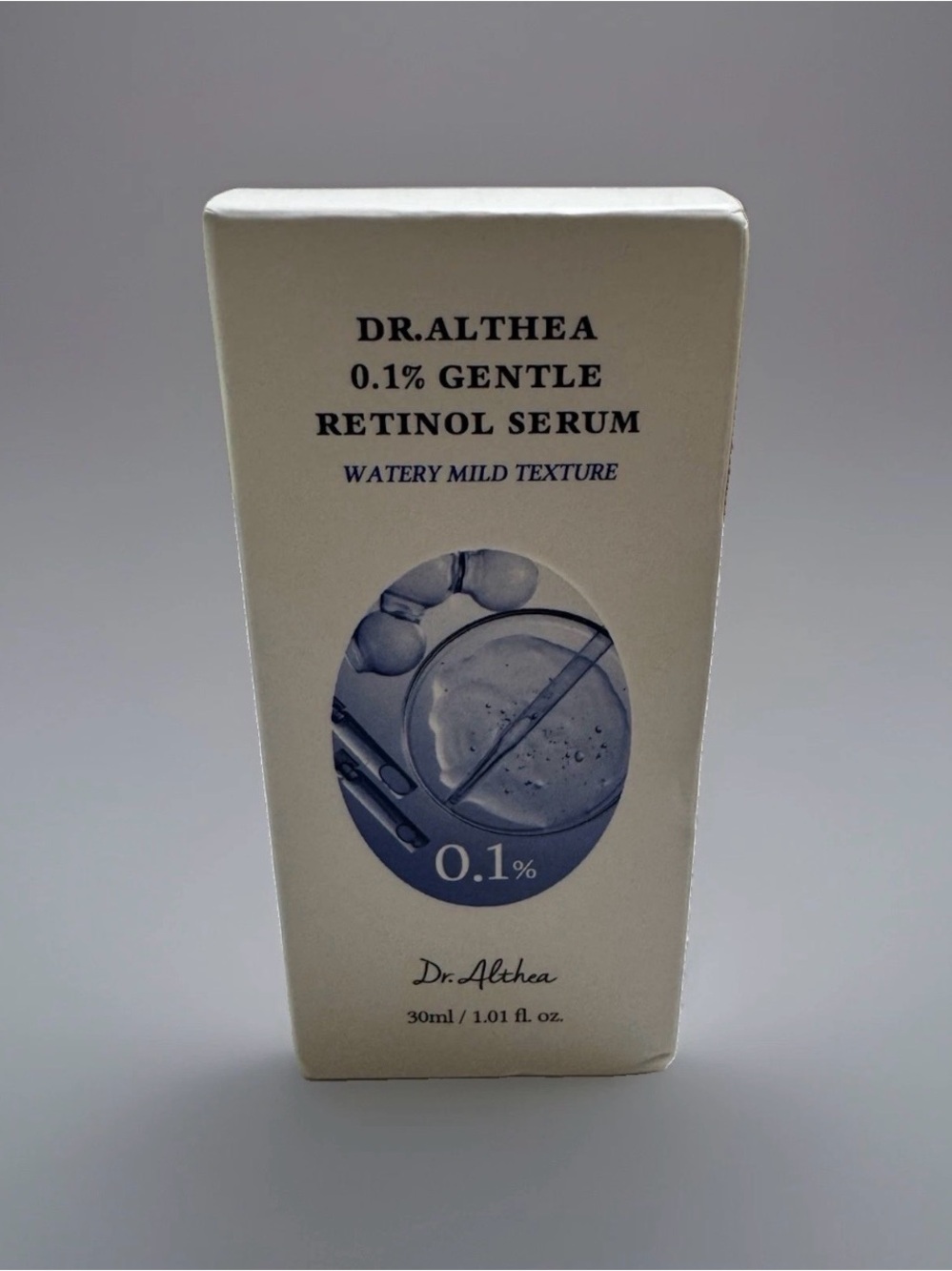 Dr. Althea 0.1% Gentle Retinol Serum Bakuchiol Anti-Aging Sensitive 30ml - NIB
